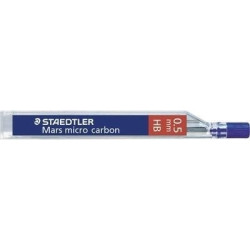 12 astucci da 12 mine 0.5mm 250 05-2h mars?micro staedtler [250052h]