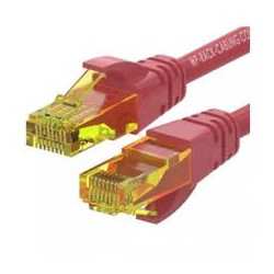 Cavo di rete wp europe u/upt cat.6a lshf 5m rosso [wpc-pat-6au030r]