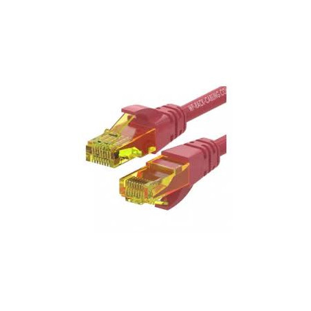 Cavo di rete wp europe u/upt cat.6a lshf 5m rosso [wpc-pat-6au030r]
