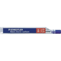 12 astucci da 12 mine 0.5mm 250 05-b mars?micro staedtler [25005b]