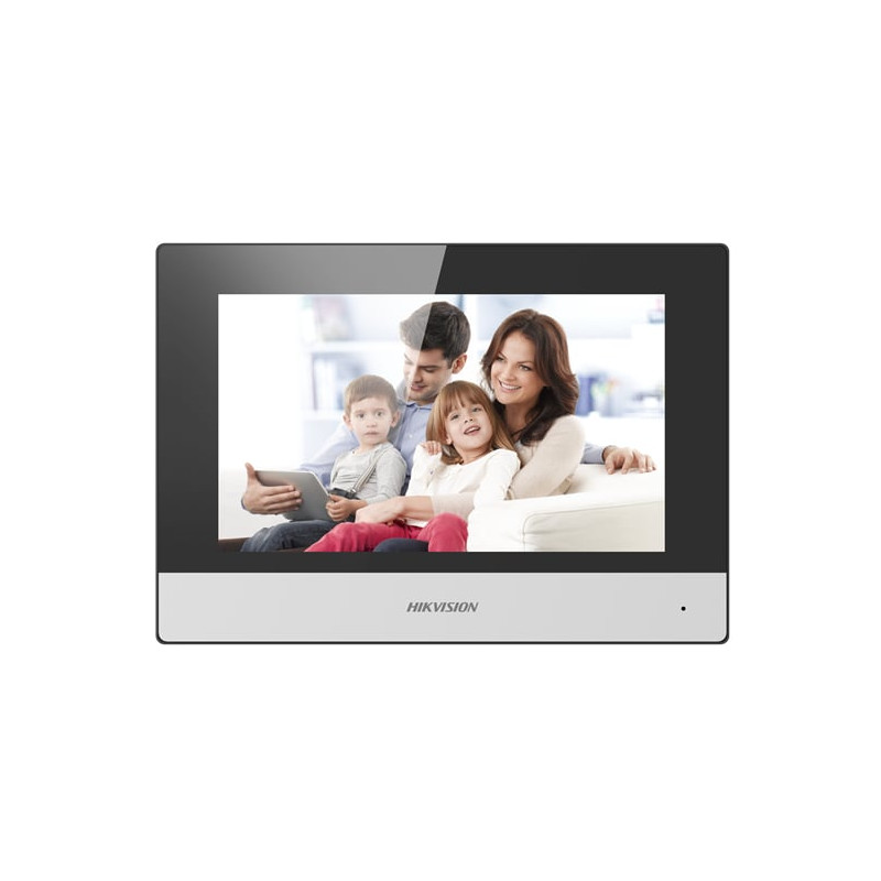 Touchscreen 7" hikvision postazione ip interno 1024 x 600 pixel