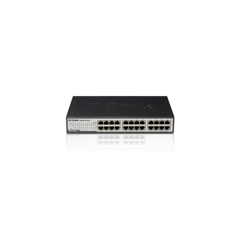 Switch d-link no gestito ethernet gigabit 24 porte 10/100/1000