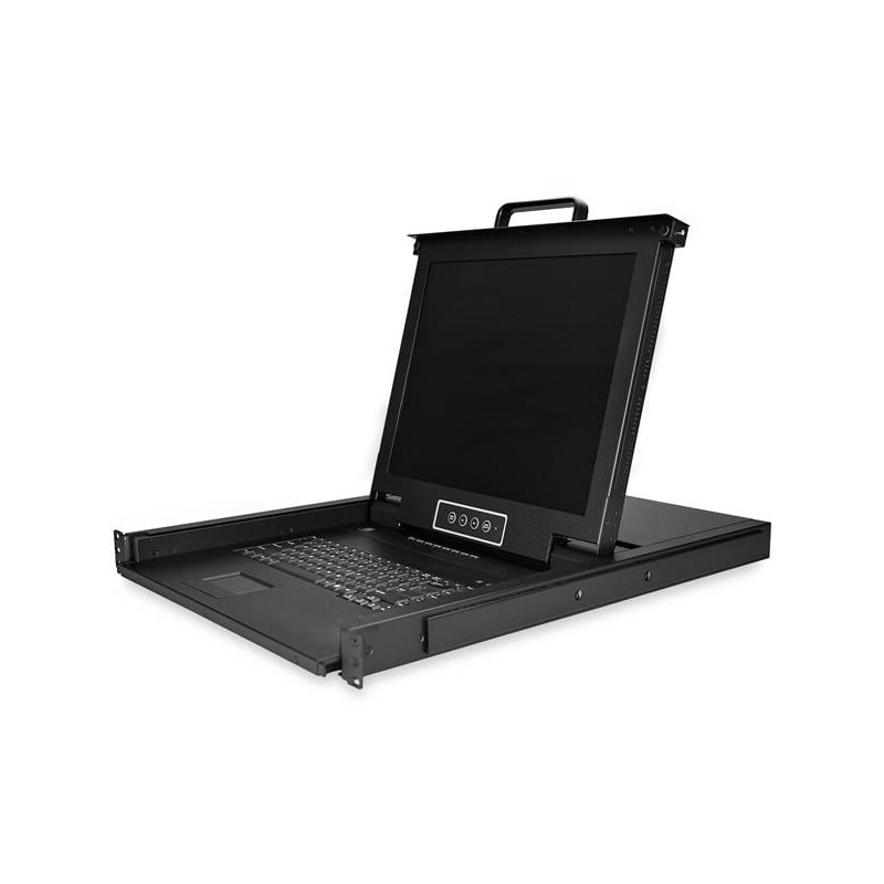 Console kvm per armadio startech con montaggio su rack a 8 porte