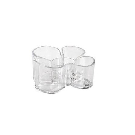 Bicchiere portapenne labez spa fiore.trasp [80758]