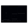 Piano cottura hotpoint hb 0577b ne 4 fornelli nero