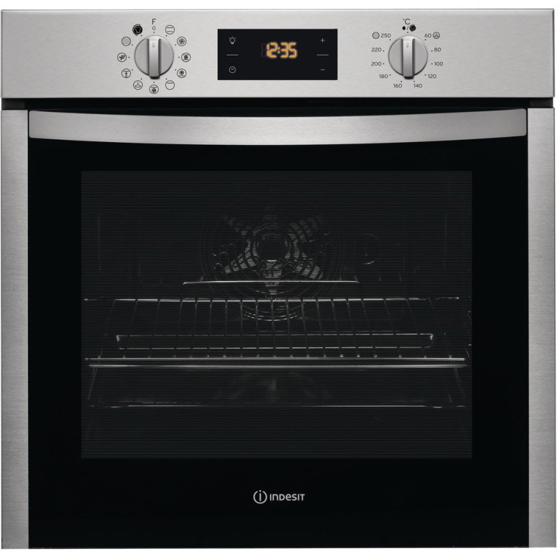 Forno elettrico indesit ifw 5844 p ix 71l a+ acciaio inossidabile