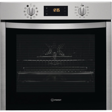 Forno elettrico indesit ifw 5844 p ix 71l a+ acciaio inossidabile