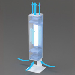 Cartuccia ricambio beghellii uv-oxi 30 sanificatore aria