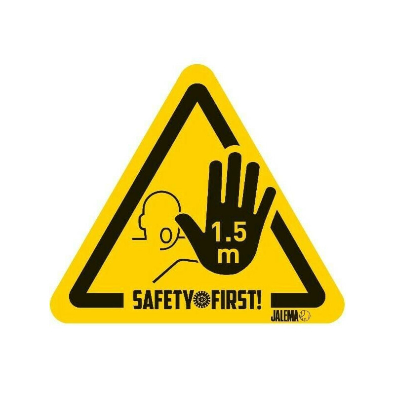 Cartello distanza tarifold 150x170 cf4 nero giallo [7999803]