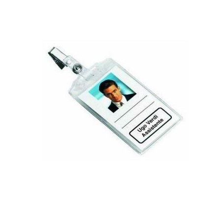 Portabadge lebez spa semirigido 60x93mm cf50 [31-150-b]