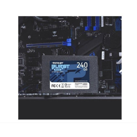 Ssd 240gb patriot burst elite 2.5" sata-600 [pbe240gs25ssdr]