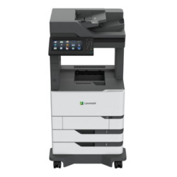 Stampante laser lexmark xm7355 nero e grigio