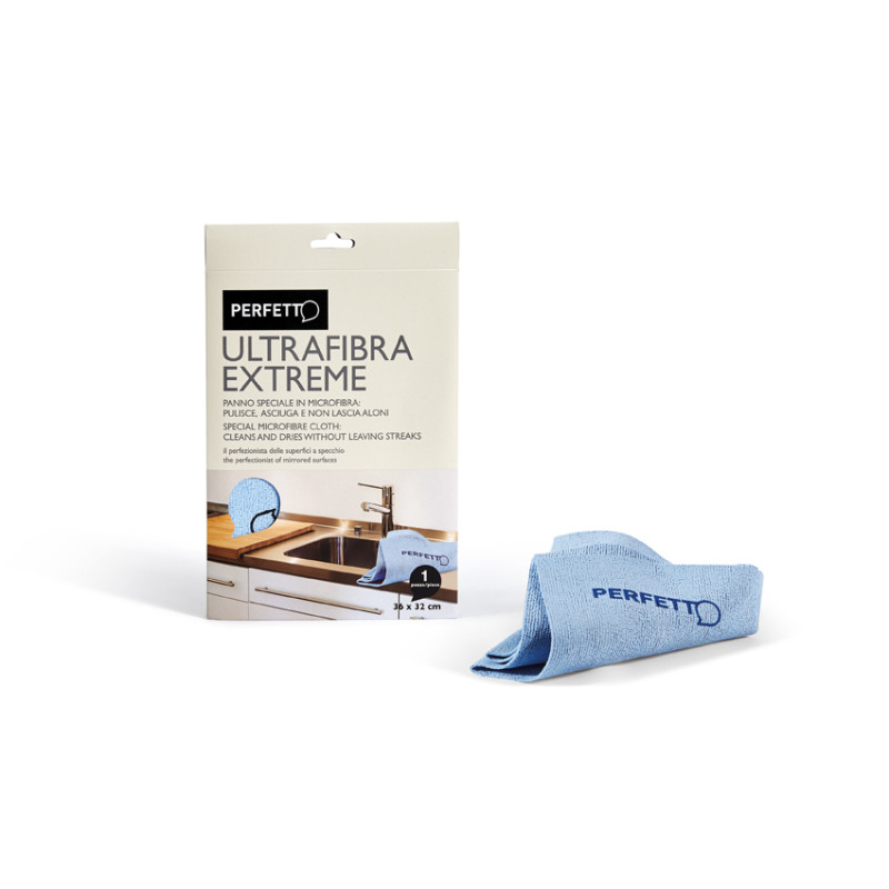 Panno microfibra perfetto multiuso acciaio vetri 32x36 [0264e]