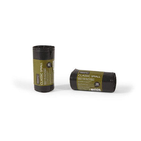 Sacchi immondizia perfetto 20 pezzi 50x60cm nero [0359]