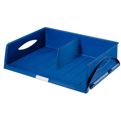 Vassoio porta lettere leitz 5232 sorty jumbo 47x35x11cm blu [52320035]