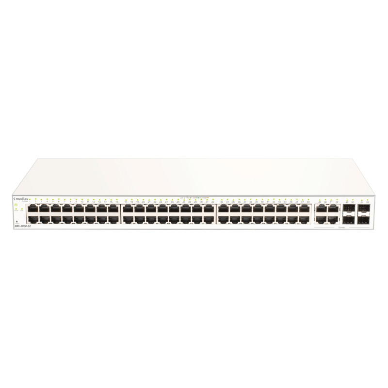 Switch d-link 52-porte gigabit nuclias [dbs-2000-52]
