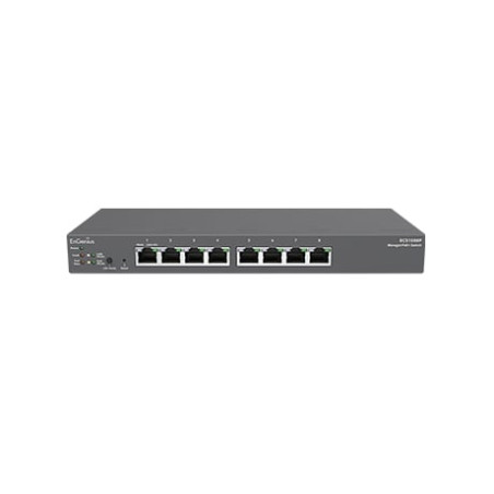 Switch engenius 8-porte gestito, l2, gigabit ethernet (10/100/1000),