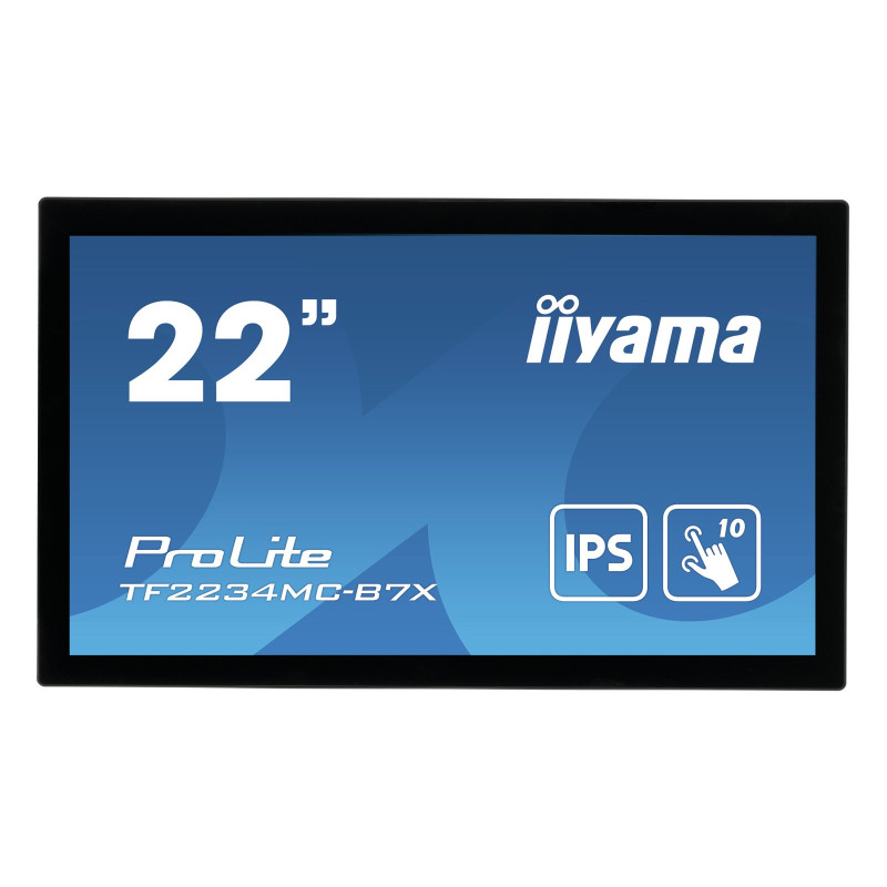 Monitor touch led 22" iiyama tf2234mc full hd 1920x1080p 8ms