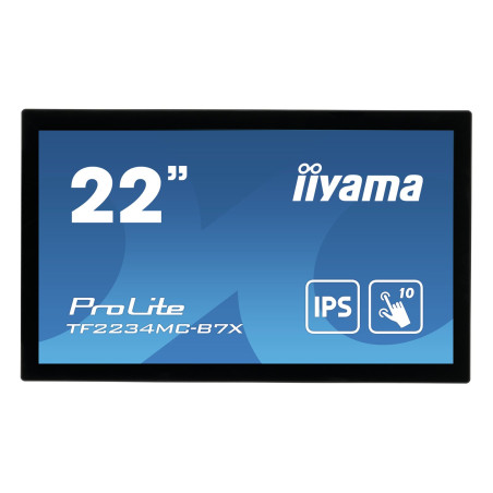 Monitor touch led 22" iiyama tf2234mc full hd 1920x1080p 8ms