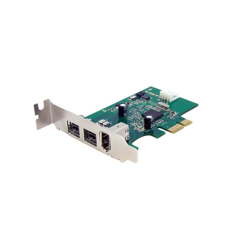 Scheda di interfaccia startech pcie firewire [pex1394b3lp]