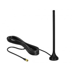 Antenna lte delock sma 3-5 dbi 12.5cm nero [12588]