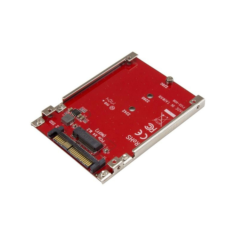 Adattatore pci express startech m.2 a u.2 [u2m2e125]