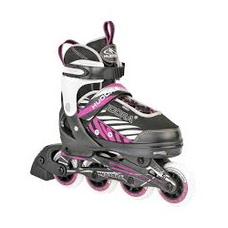 Pattini hudora mia inline-skates gr. 37-40 nero e viola [28140]