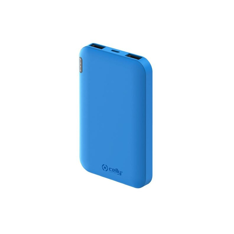 Batteria portatile celly powerbank 5000mah blu [pbe5000bl]