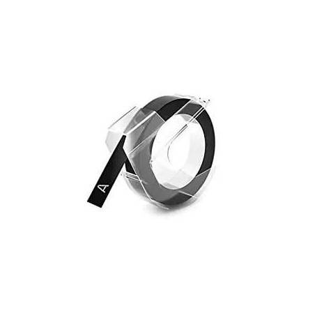 Nastro etichettatrice dymo 3d per etichette in plastica 9mm x 3m