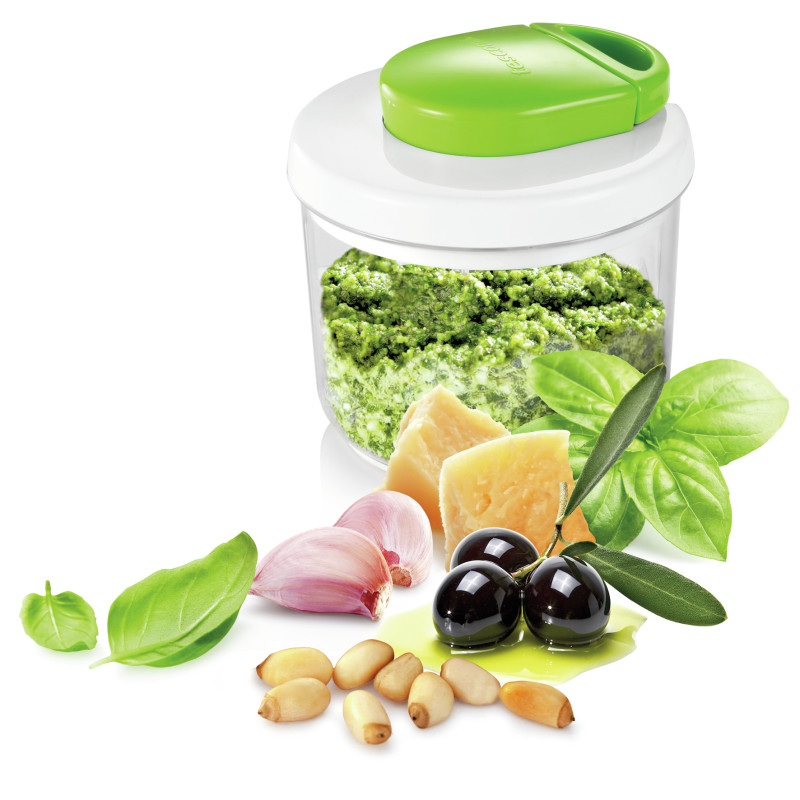 Tritatutto tescoma verde e bianco trasparente [643874]