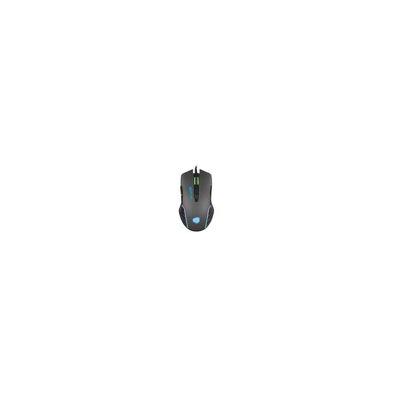 Mouse natec fury gaming 6400 dpi rgb [umnatrpg0000043]