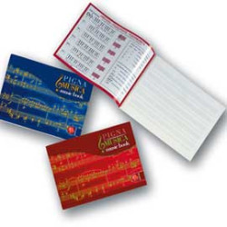 Album musica 17x24cm 16fg 85gr 5 pentagrammi [0462897in]