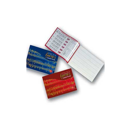 Album musica 17x24cm 16fg 85gr 5 pentagrammi [0462897in]