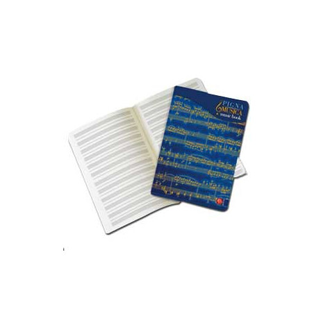 Maxiquaderno musica 21x29,7cm 32fg 100gr 12 pentagrammi pz: 10 [0408197in]