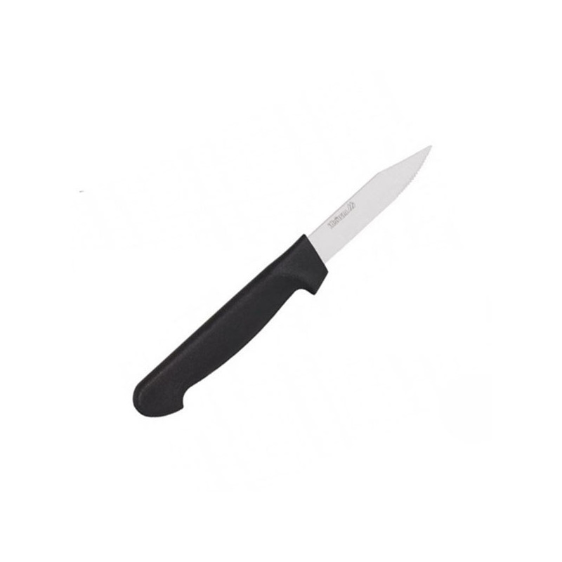 Coltello da cucina marietti 7.5cm nero [67a-bv1n]