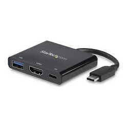 Hub usb startech.com multifunzione usb-c a hdmi 4k nero [cdp2hduacp]