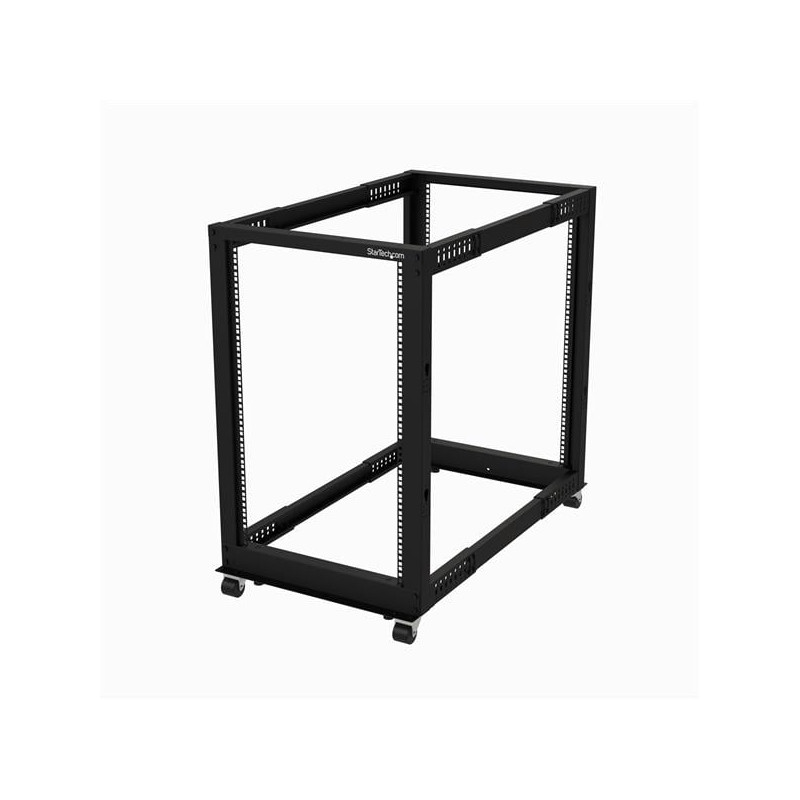 Rack per server startech.com aperto 18u nero [4postrack18u]