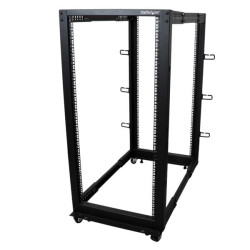 Rack per server rack startech.com aperto nero [4postrack25u]