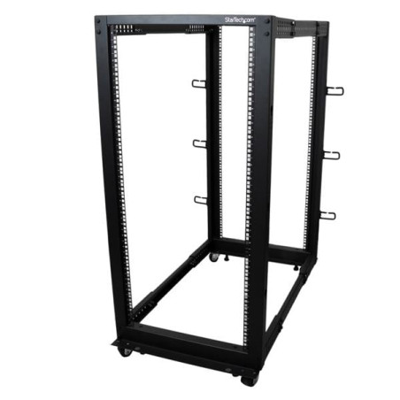 Rack per server rack startech.com aperto nero [4postrack25u]