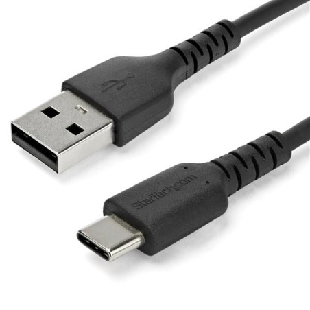 Cavo usb adattatore startech.com usb 2.0 a usb-c 2 m nero [rusb2ac2mb]