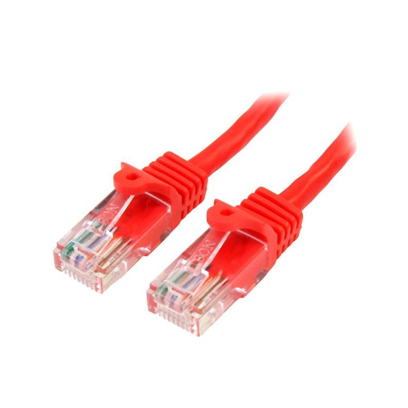 Cavo di rete startech.com 10m cat5e ethernet rj45 antigroviglio rosso