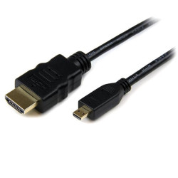 Cavo hdmi startech.com ad alta velocita ethernet 50cm nero [hdadmm50cm]
