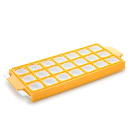 Stampo raviolini tescoma tondo 21pz plastico [630878]