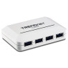 Hub usb trendnet 4 porte usb 3.0 tu3 h4 [tre_tu3h4]
