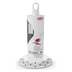 Portarotolo da cucina stefanplast 55300 resina 17cm tortora [55300]