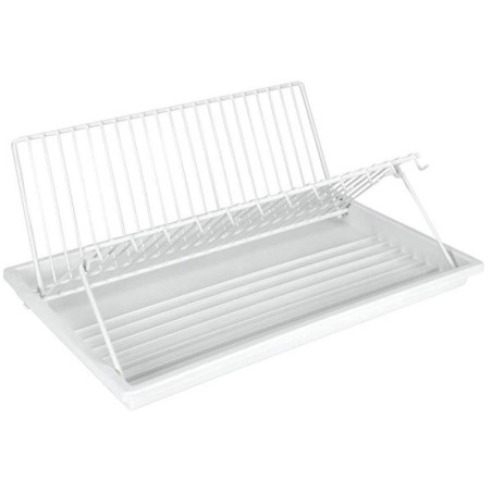 Scolapiatti metaltex pieghevole con bacinella metallo [32.17.40]