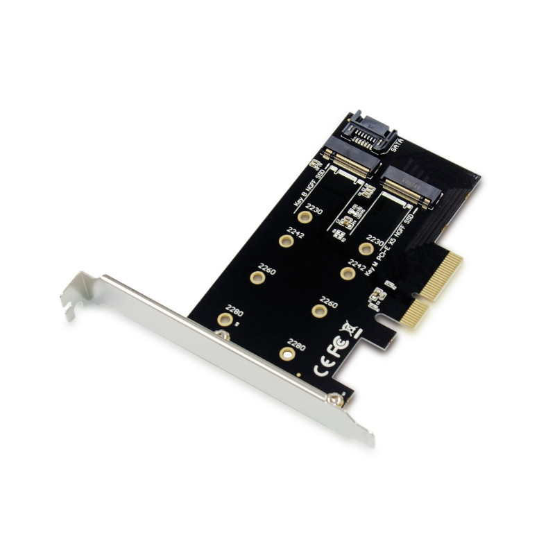 Scheda pci conceptronic m.2 ssd pcie sata ahci nvme [emrick04b]