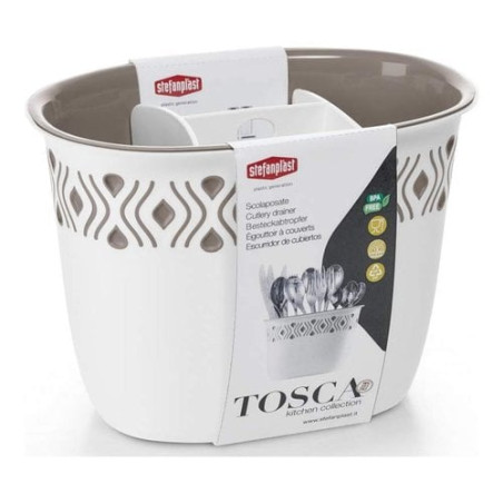 scolaposate stefanplast tosca per alimenti bianco [55700]
