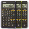 Calcolatrice scientifica sharp viole [el501tbvl]