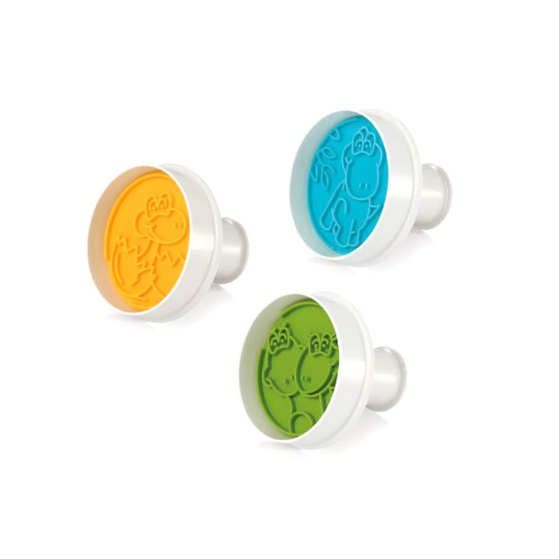 Taglia biscotti tescoma dinosauri/cuore 3pz [630859]